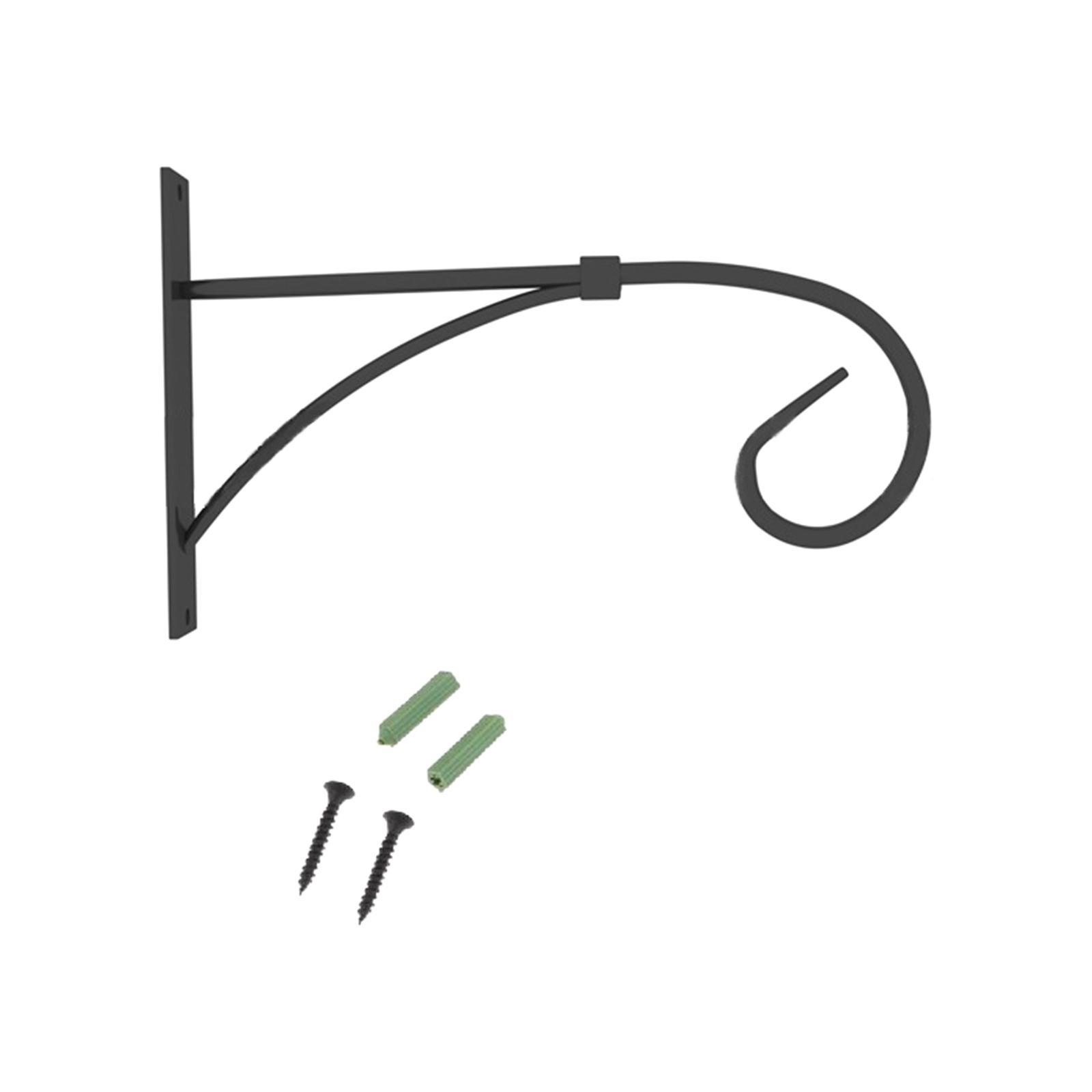 Hanging Basket Bracket Stylish Hanging Plant Bracket for Outdoor Garden