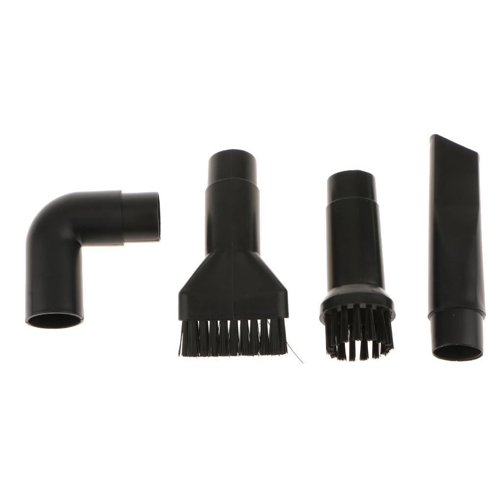 4pieces/set Mini Vacuum Cleaner Brushes Connector Nozzle Head Attachment