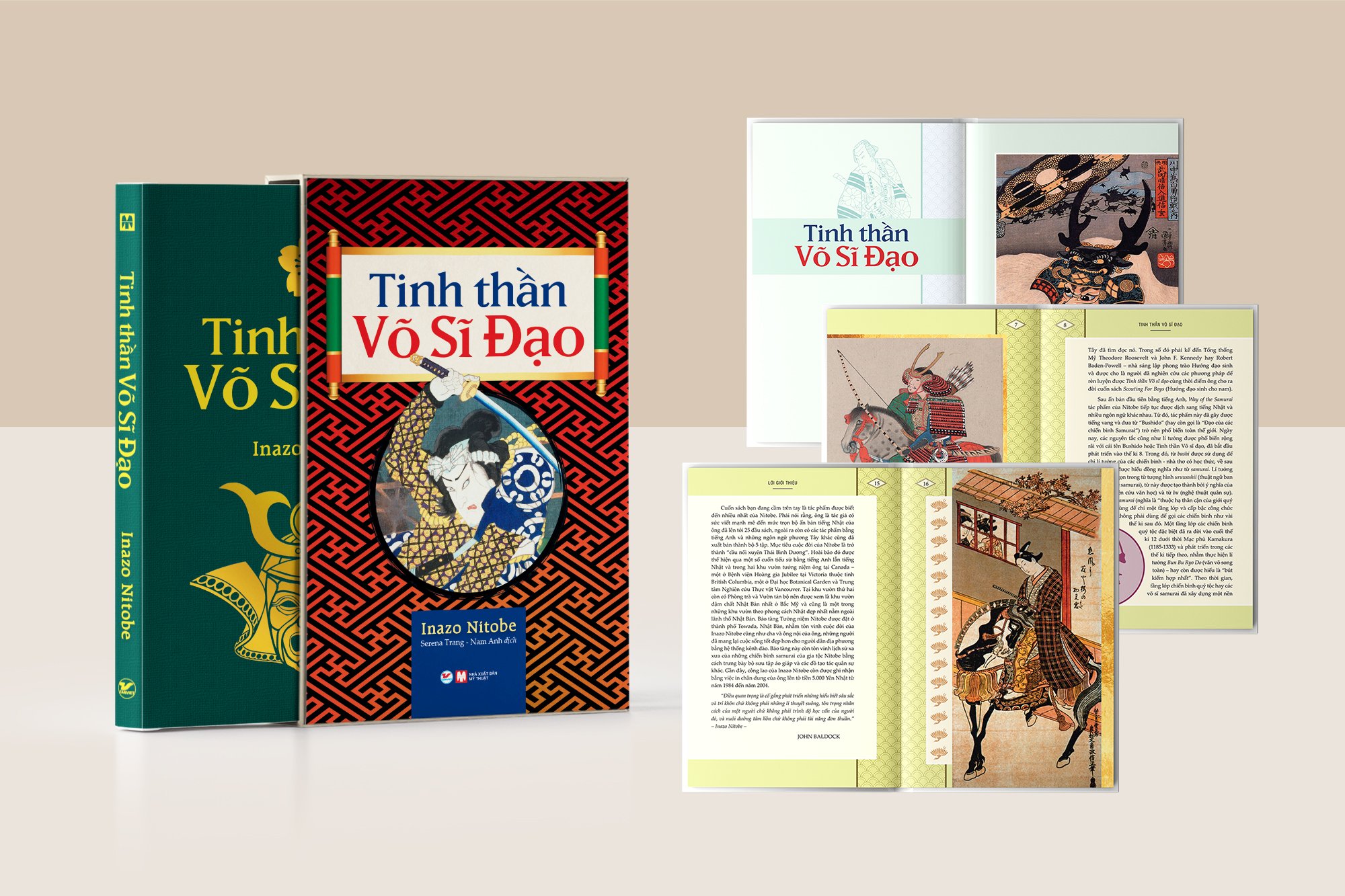 BỘ SÁCH DELUXE BOOKS (BỘ SÁCH SANG TRỌNG) –Tinh thần Võ Sĩ Đạo