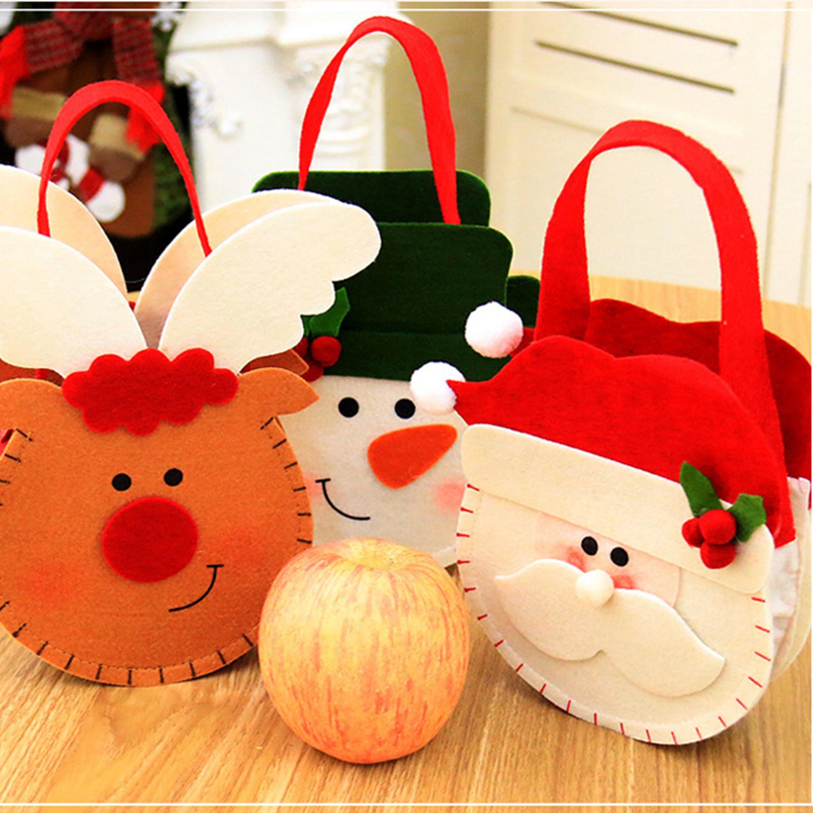 Túi Tote Họa Tiết Giáng Sinh Quà Tặng Giáng Sinh