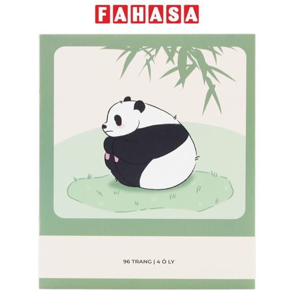 Tập Học Sinh Fluffy Panda - Miền Nam - 4 Ô Ly - 96 Trang 80gsm - The Sun 02