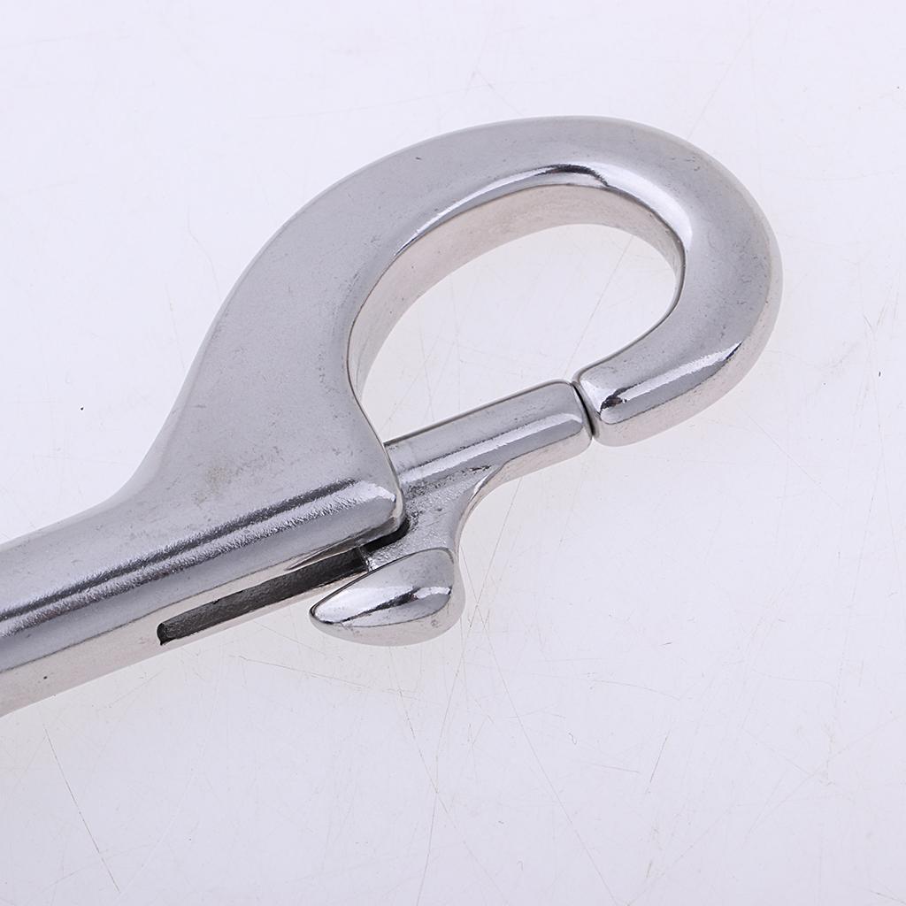 316 Stainless Steel Swivel Eye Bolt Snap Hook 120mm Dog Leash Swivel Clip