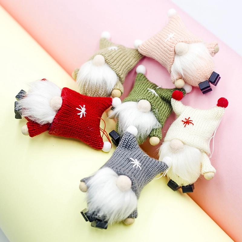 Tmdbyx Búp bê nhồi bông trang trí Giáng Sinh dễ thương