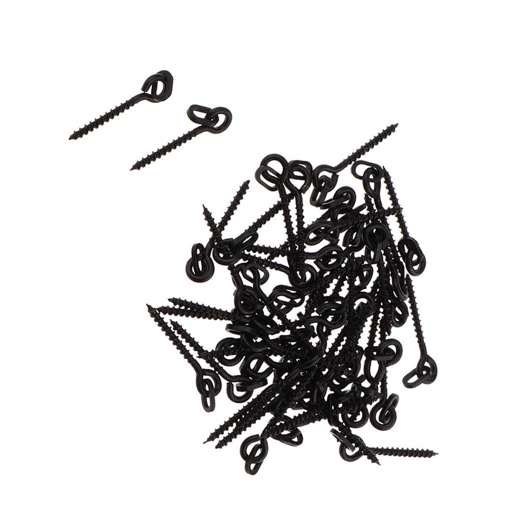 50x Fishing Terminal Rig Carp Boilie Screw