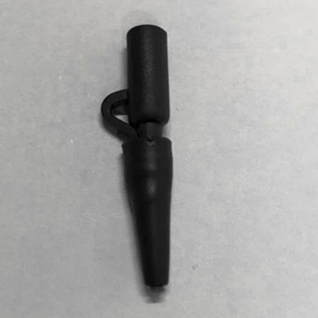20Pcs Safety Lead Clip Quick Change Clips Tube for Carp Fishing Rigs