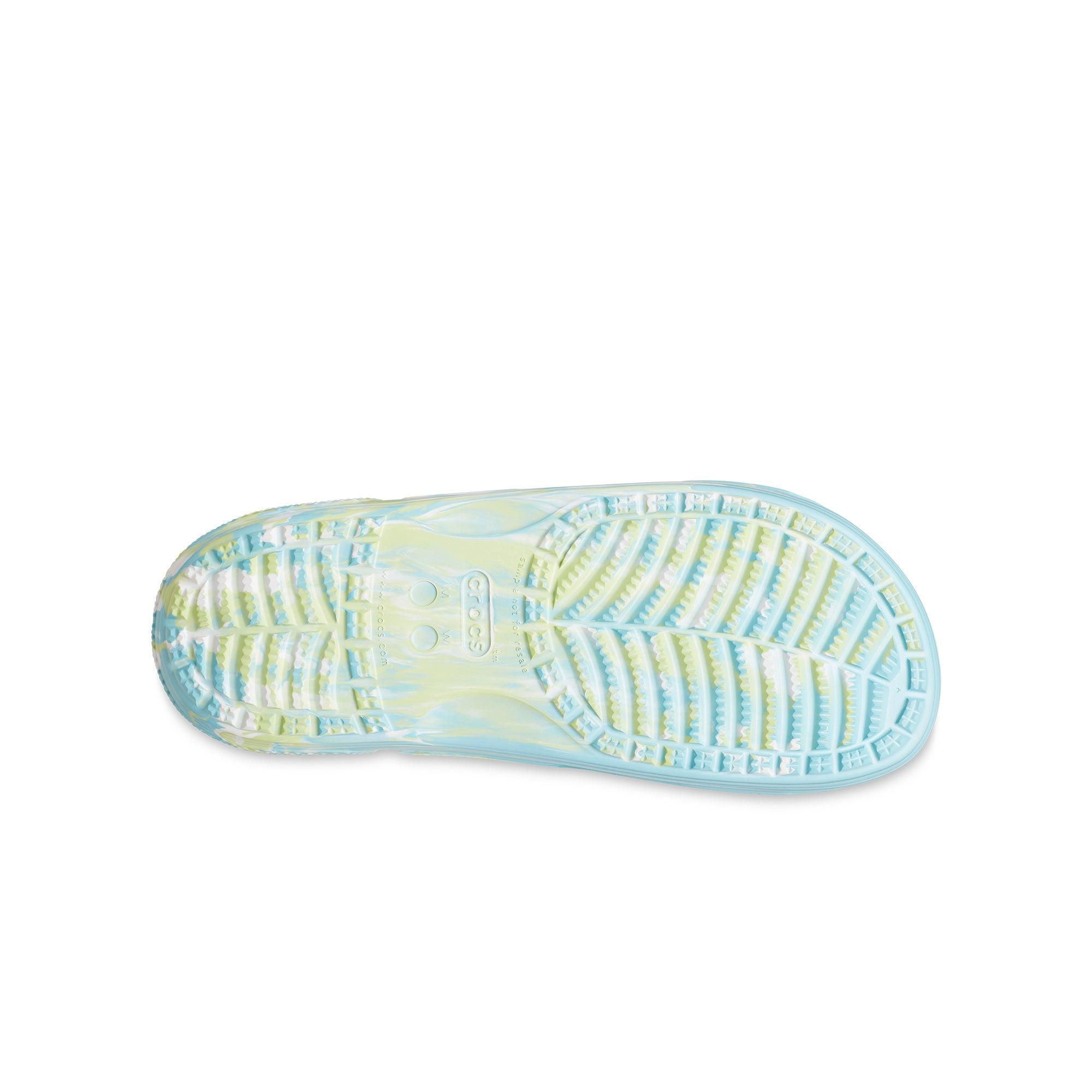 Dép quai ngang unisex Crocs Classic Marbled - 207701-4SU