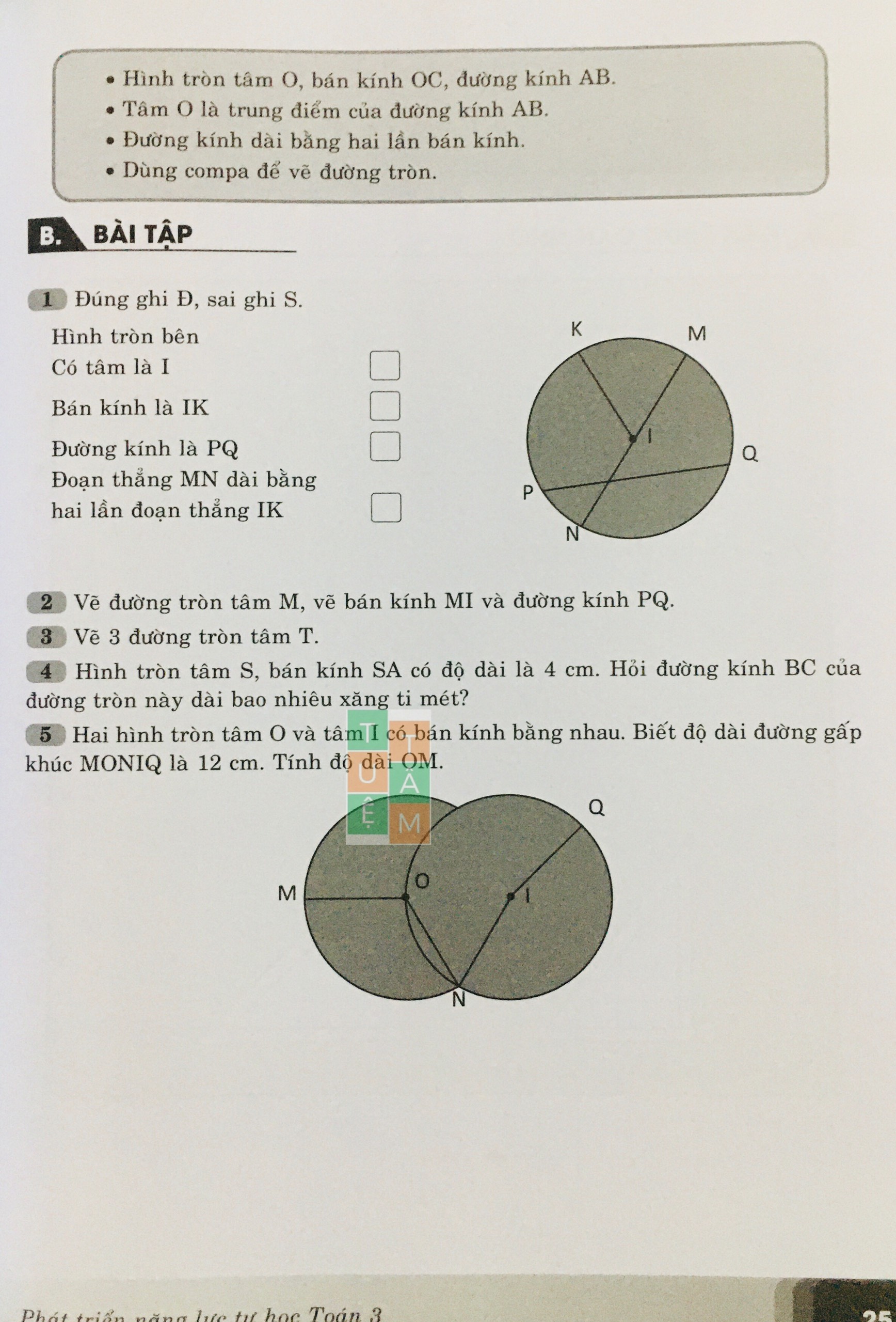 Sách - Phát triển năng lực tự học Toán 3