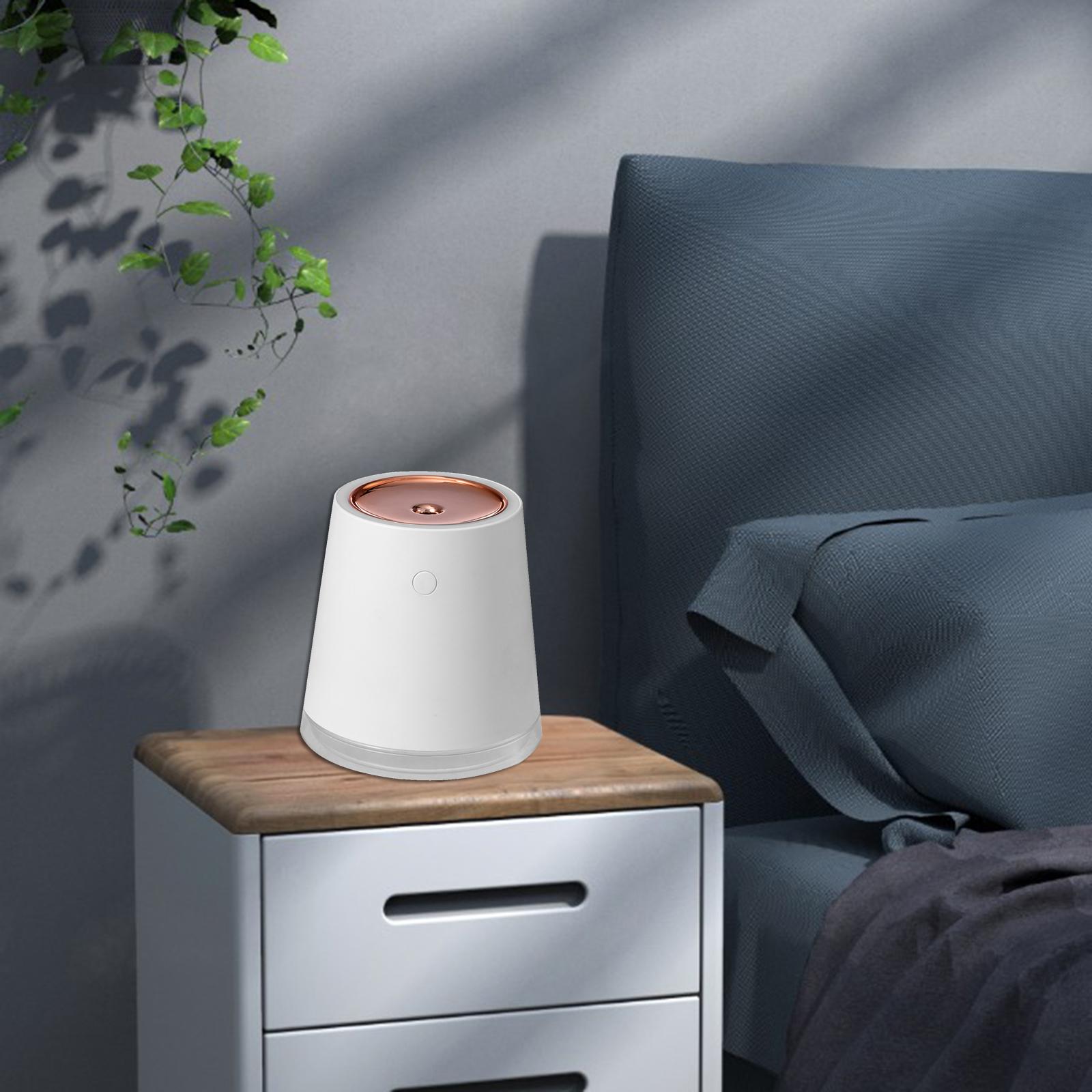 Portable USB Humidifier Air Purifier with Night Light for Home Living Room