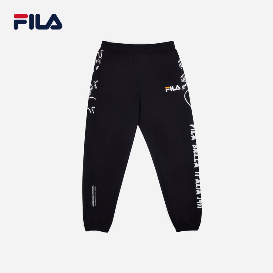 Quần dài thời trang unisex Fila - FW2PTE3064M-BLK