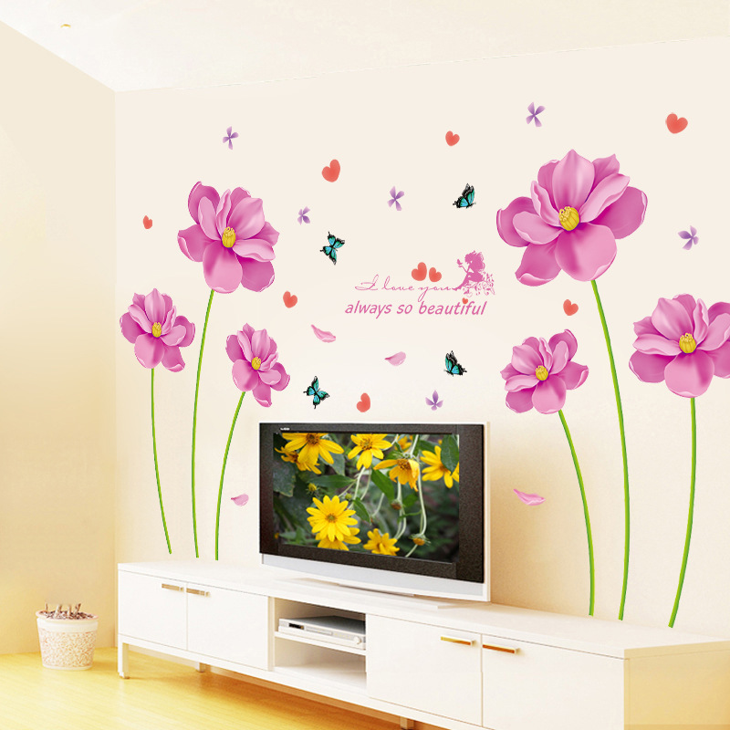 Decal Hoa Chuồn Chuồn XL8291