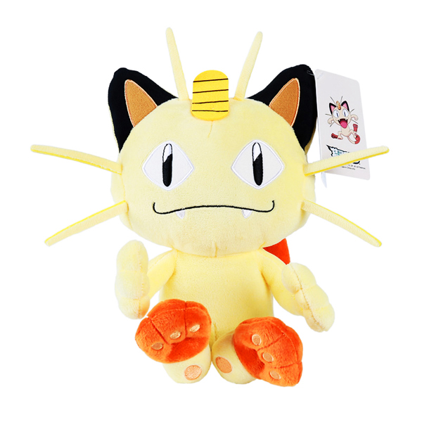 Gấu Bông Pokemon Mèo Meowth Lém Lĩnh (25 Cm) Gb126 (Tặng 1 Đèn Led 8 Bóng Siêu Sáng Cắm Cổng Usb)