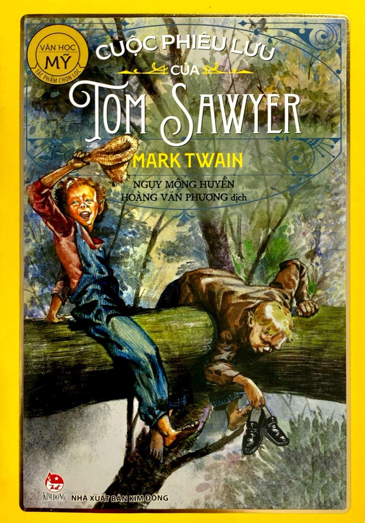 Sách - Tác Phẩm Chọn Lọc - Văn Học Mỹ - Cuộc Phiêu Lưu Của Tom Sawyer (Tái Bản 2024)