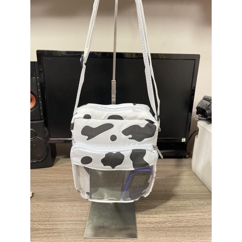 TÚI ĐEO CHÉO NAM NỮ HỌA TIẾT BÒ SỮA