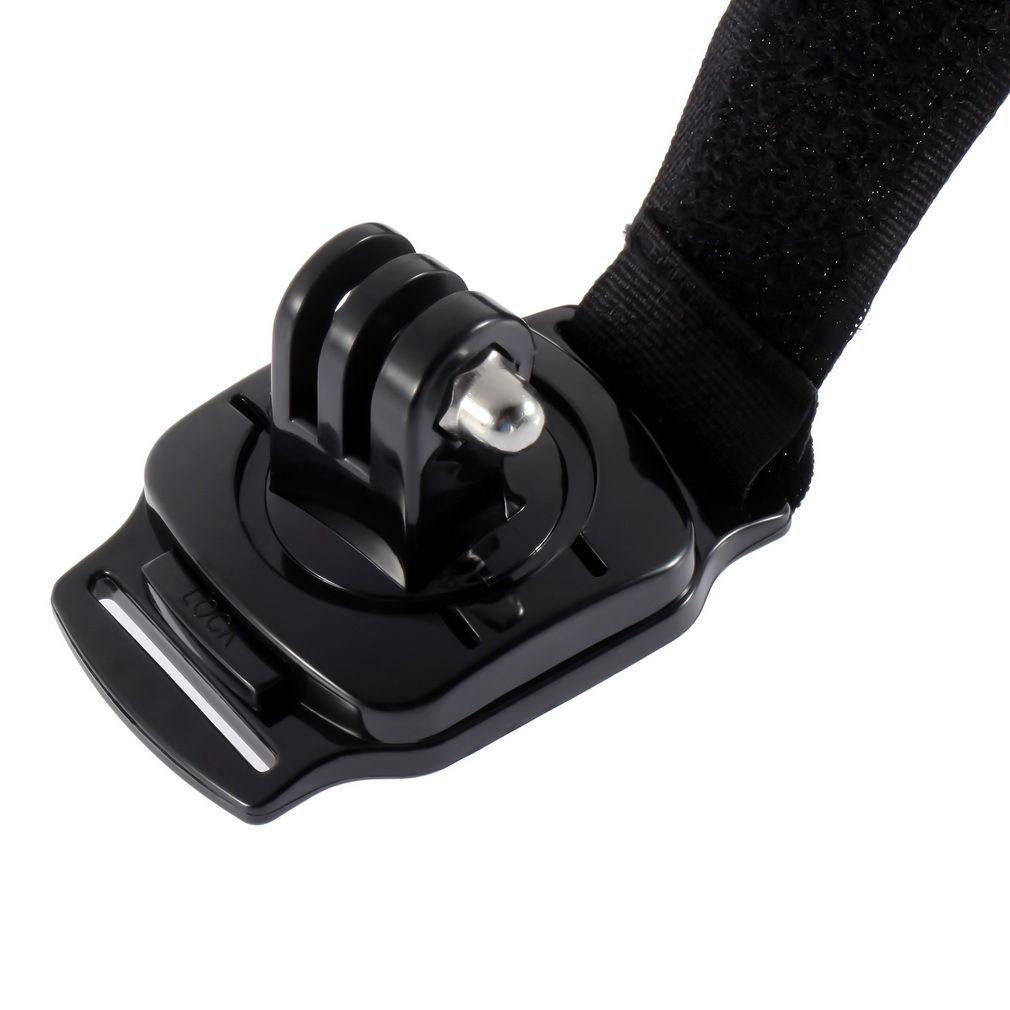 Dây đen đeo cổ tay xoay được 360 độ cho máy ảnh GoPro Hero 4/3+ - GoPro SJCAM SJ4000