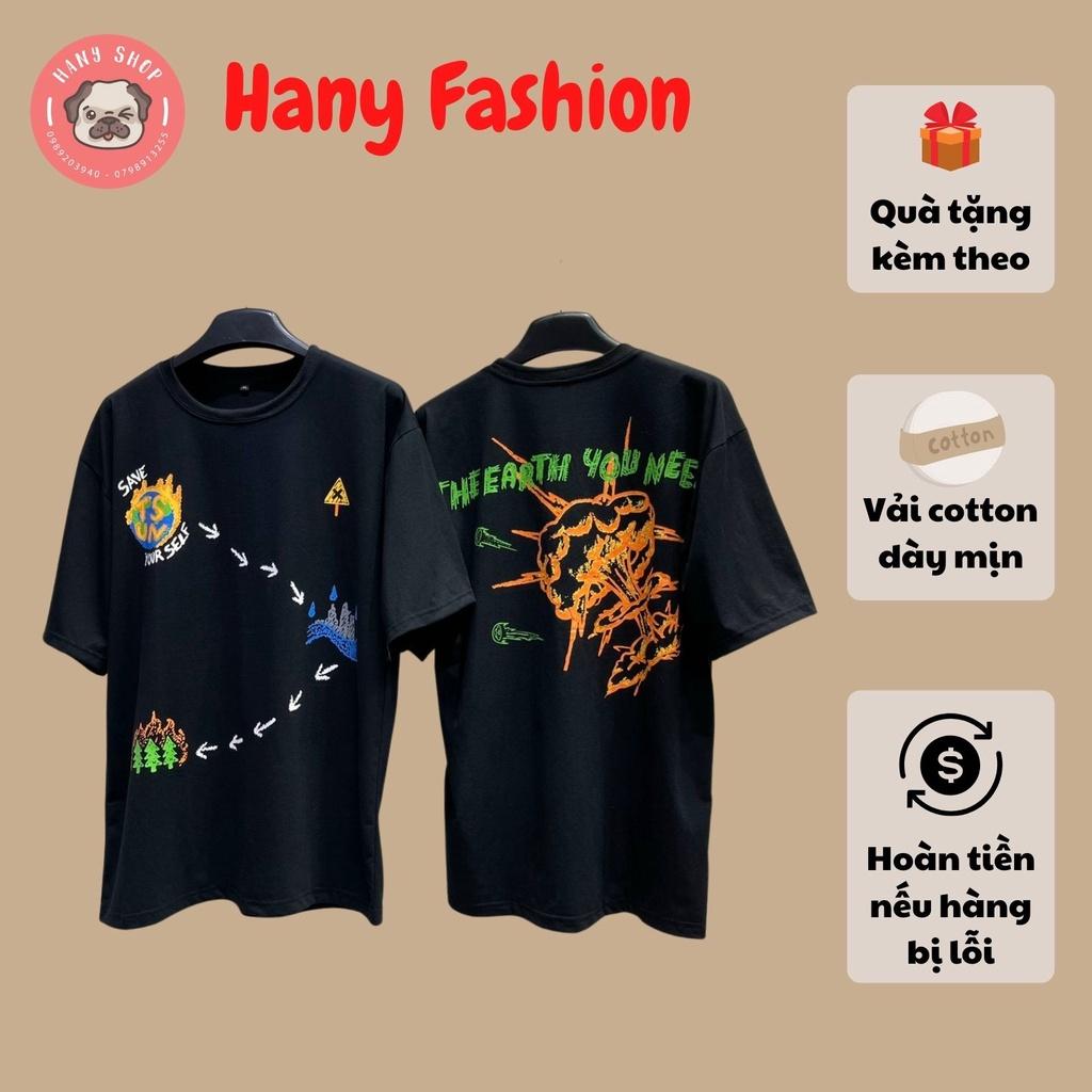 Áo thun Crayon cực hot 2021 - Áo thun The Earth You Need || Hany Shop