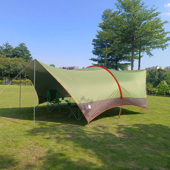 Mái Che cắm trại kiêm đậu Ô Tô Mái Vòm LIBERTY 210D PUF50+ Chịu được mọi thời tiết - hàng cao cấp