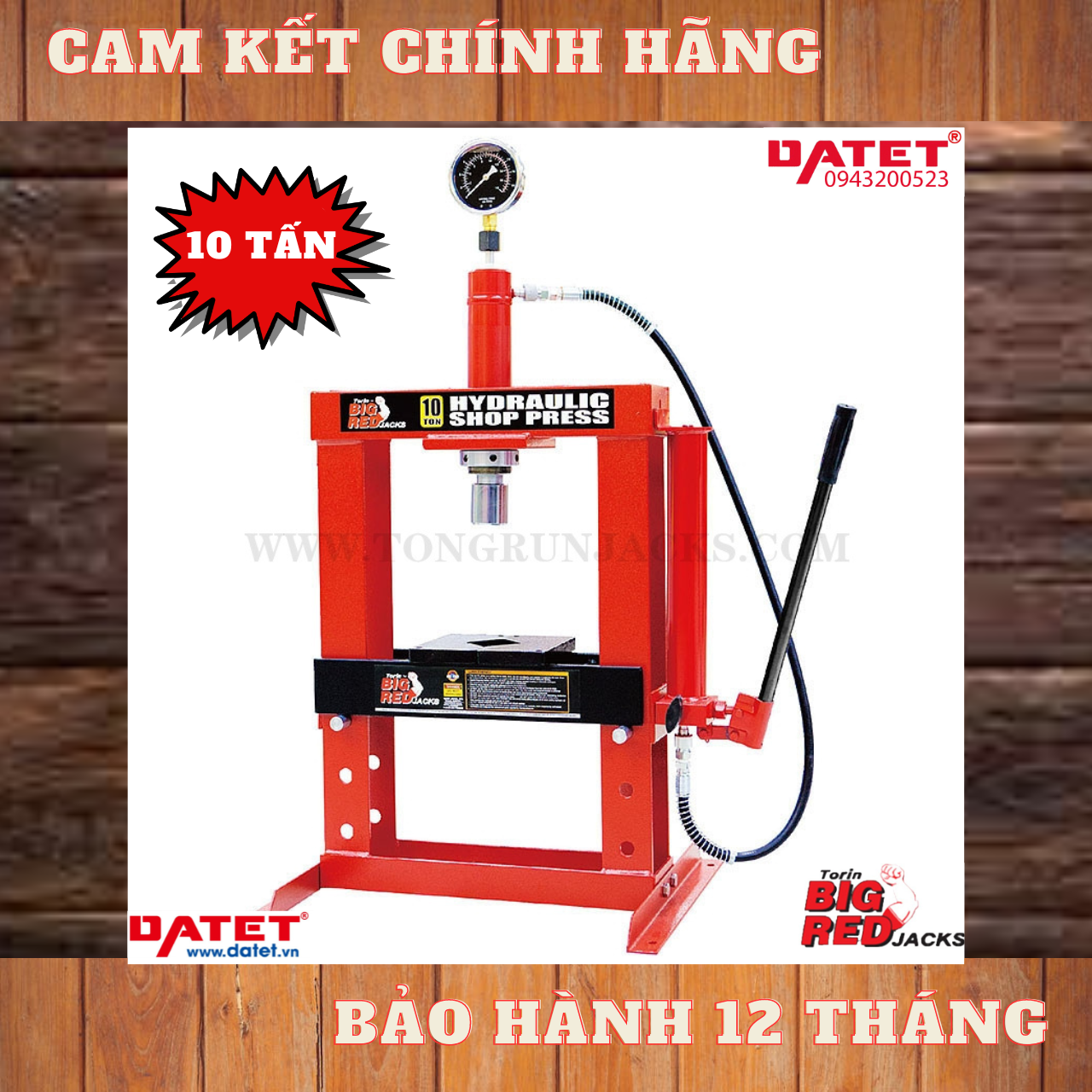 Máy ép thủy lực 10 tấn Torin TY10003