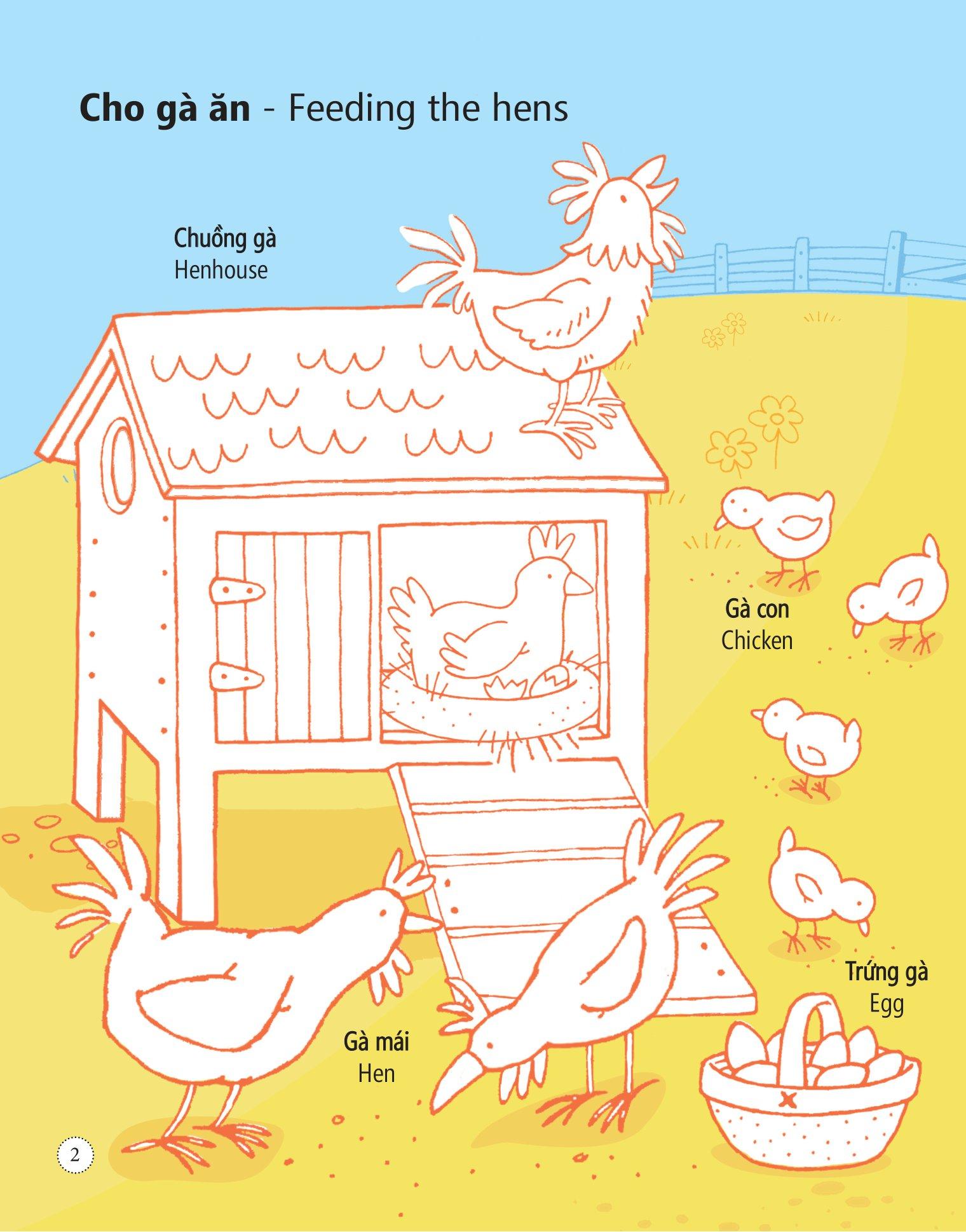 Tô Màu Bóc Dán - Nông Trại - Farm