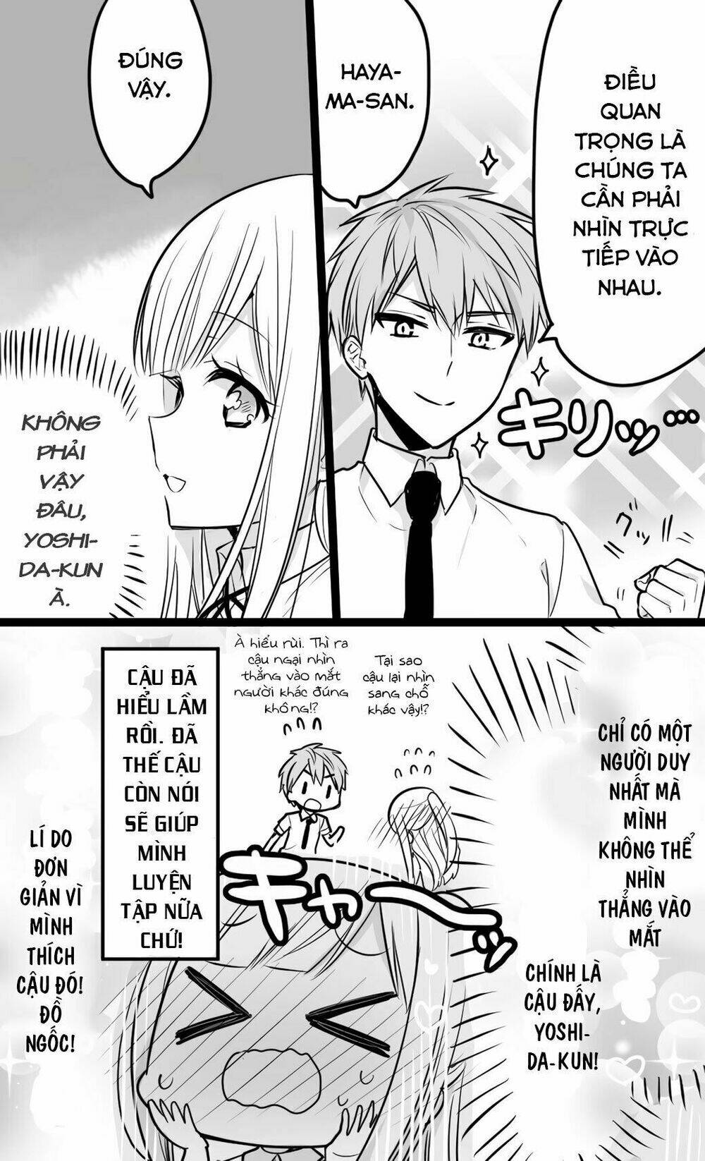 mình không nhìn vào mắt cậu được! chapter 1 3