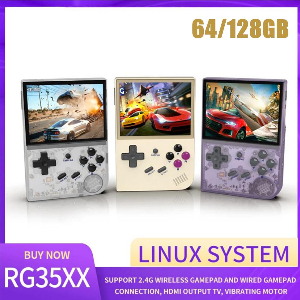 RG35XX Retro Handheld Game Console Console Hệ thống 3,5 inch Màn hình IPS Cortex-A9 Pocket Video Pocket Video 8000 Trò chơi Quà tặng Boy