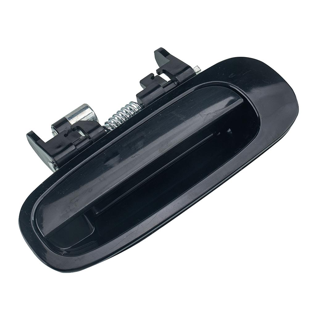 Exterior Rear Left Driver Side Door Handle for 98-02 TOYOTA COROLLA - Black