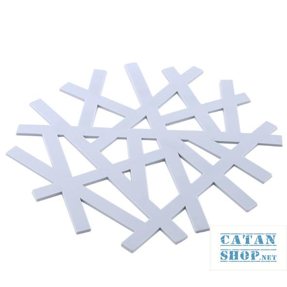 Tấm lót nồi, miếng lót nồi chống nóng, đồ lót nồi cơm vòng tròn hình tuyết xinh xắn GD180-LNTuyetLL-5