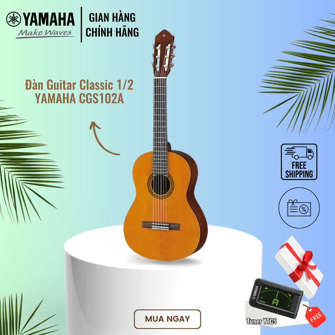 Đàn Guitar Classic YAMAHA CGS102A size 1/2 standard