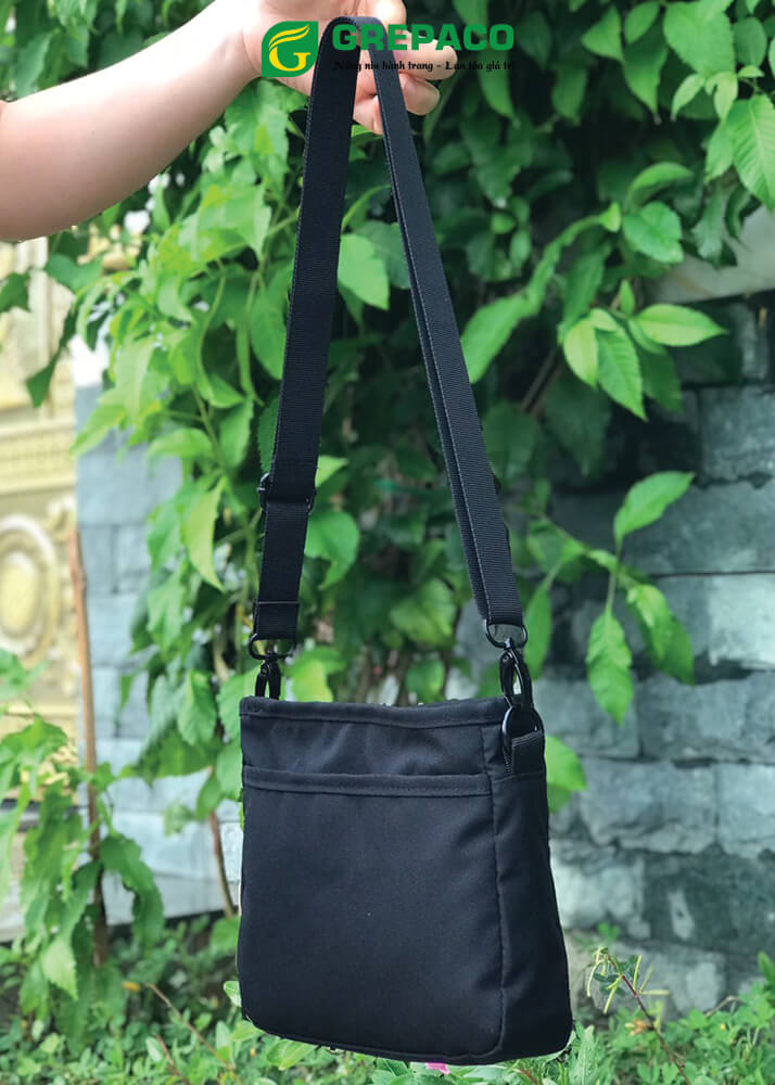 Túi Đeo Chéo Grepaco Nam Nữ Unisex Vải Bố Canvas Tote Chống Nước Dạng Dây Đeo Vai Xách Đa Năng Đựng Điện Thoại Tiền Đi Học Du Lịch Thể Thao Size Mini Phong Cách Thời Trang Hàn Quốc