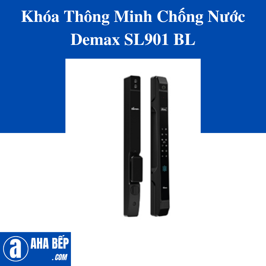Khóa Thông Minh Chống Nước Demax SL901 BL . Hàng Chính Hãng