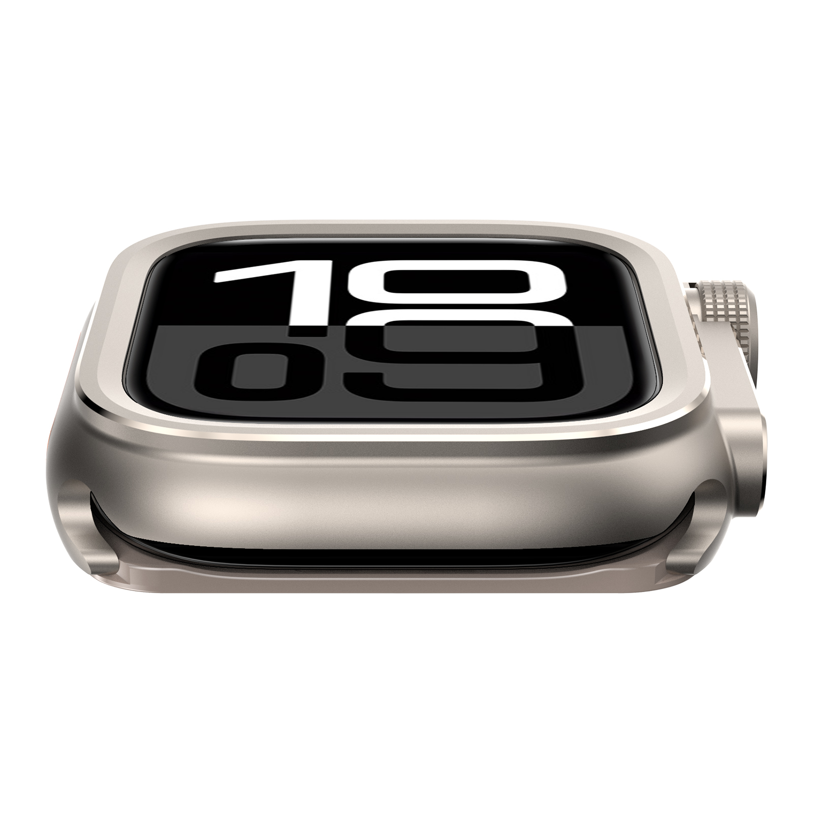 Ốp Case Kim Loại Style AW Ultra cho Apple Watch Series 10 Size 46mm - Hàng Chính Hãng
