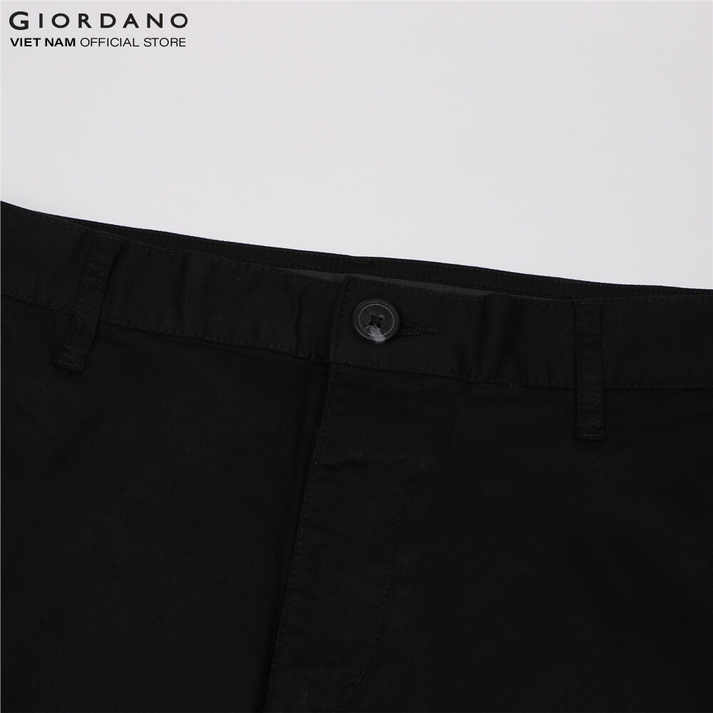 Quần Dài Kaki Nam Slim Tapered Giordano 01122002