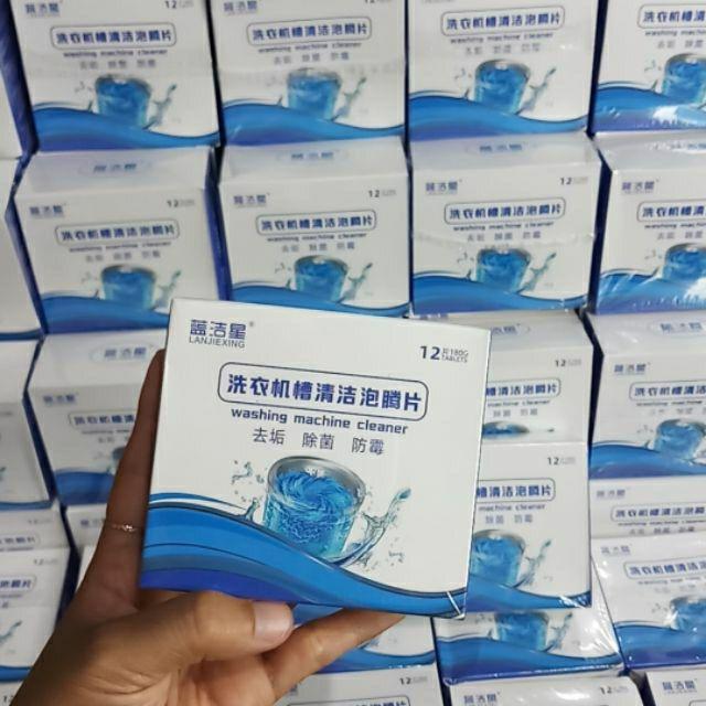 Sỉ Combo 20 hộp viên tẩy lồng máy giặt Nhật Bản