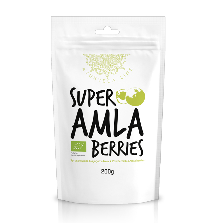 Bột Amla Berry hữu cơ Diet Food 200g Super Amla Berries