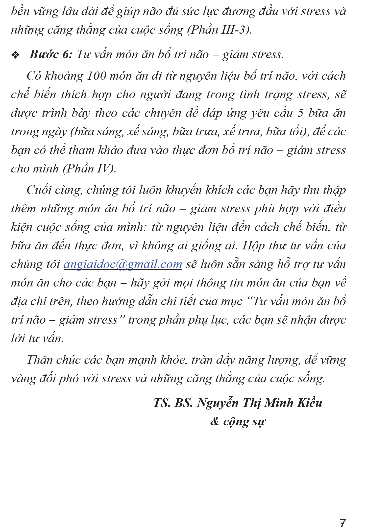 Chế Độ Ăn Bổ Trí Não Giảm Stress