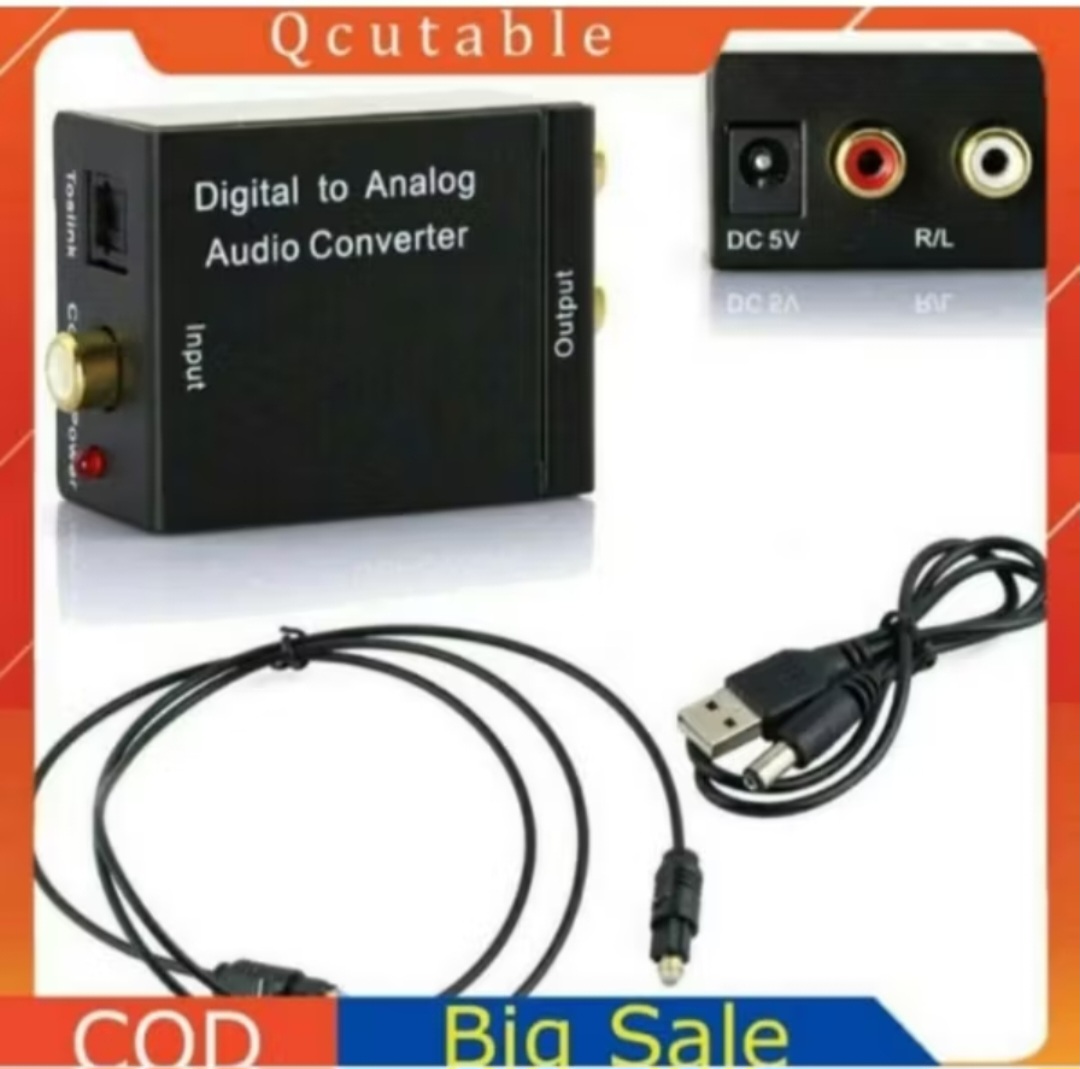 BỘ CHUYỂN ĐỔI ÂM THANH TỪ TIVI RA LOA HÀNG CHUẨN