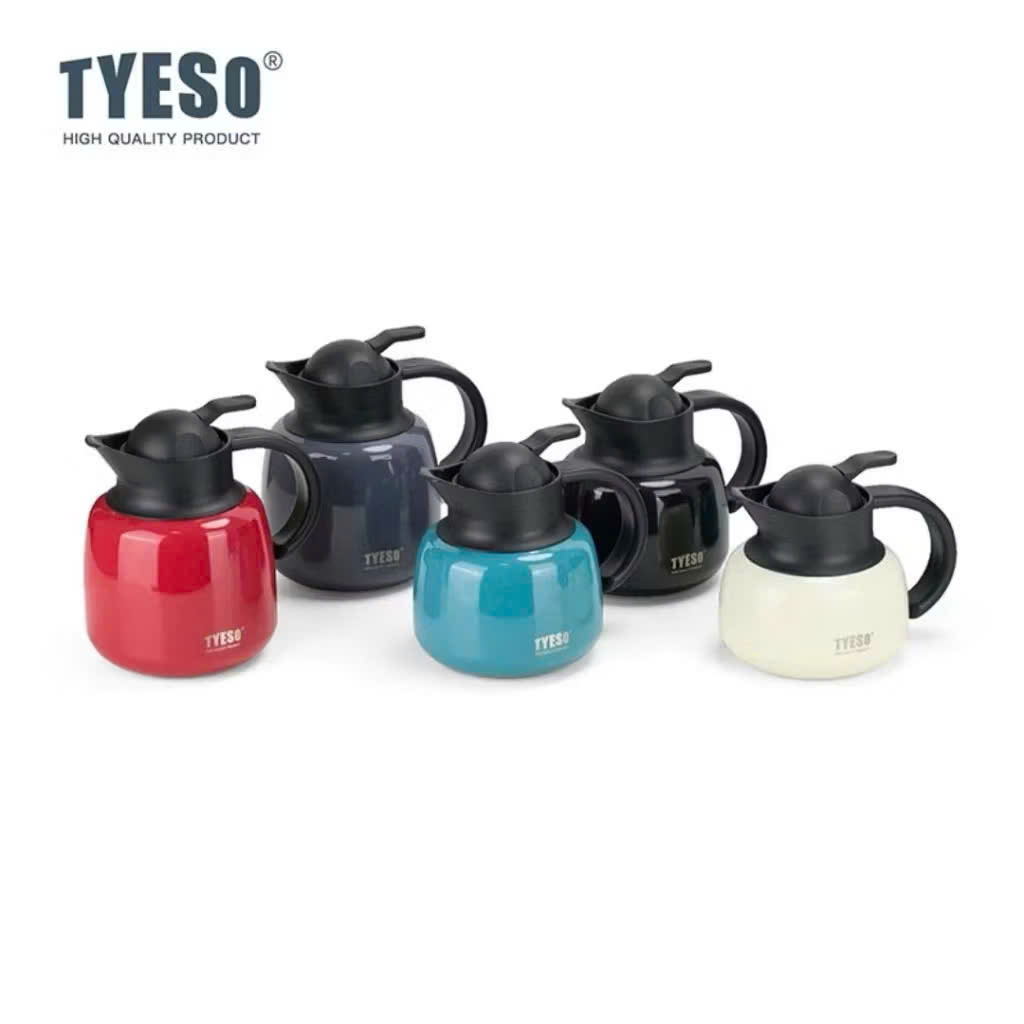 Bình trà giữ nhiệt TYESO TS-8876 750ml có lọc trà , Hàng chính hãng