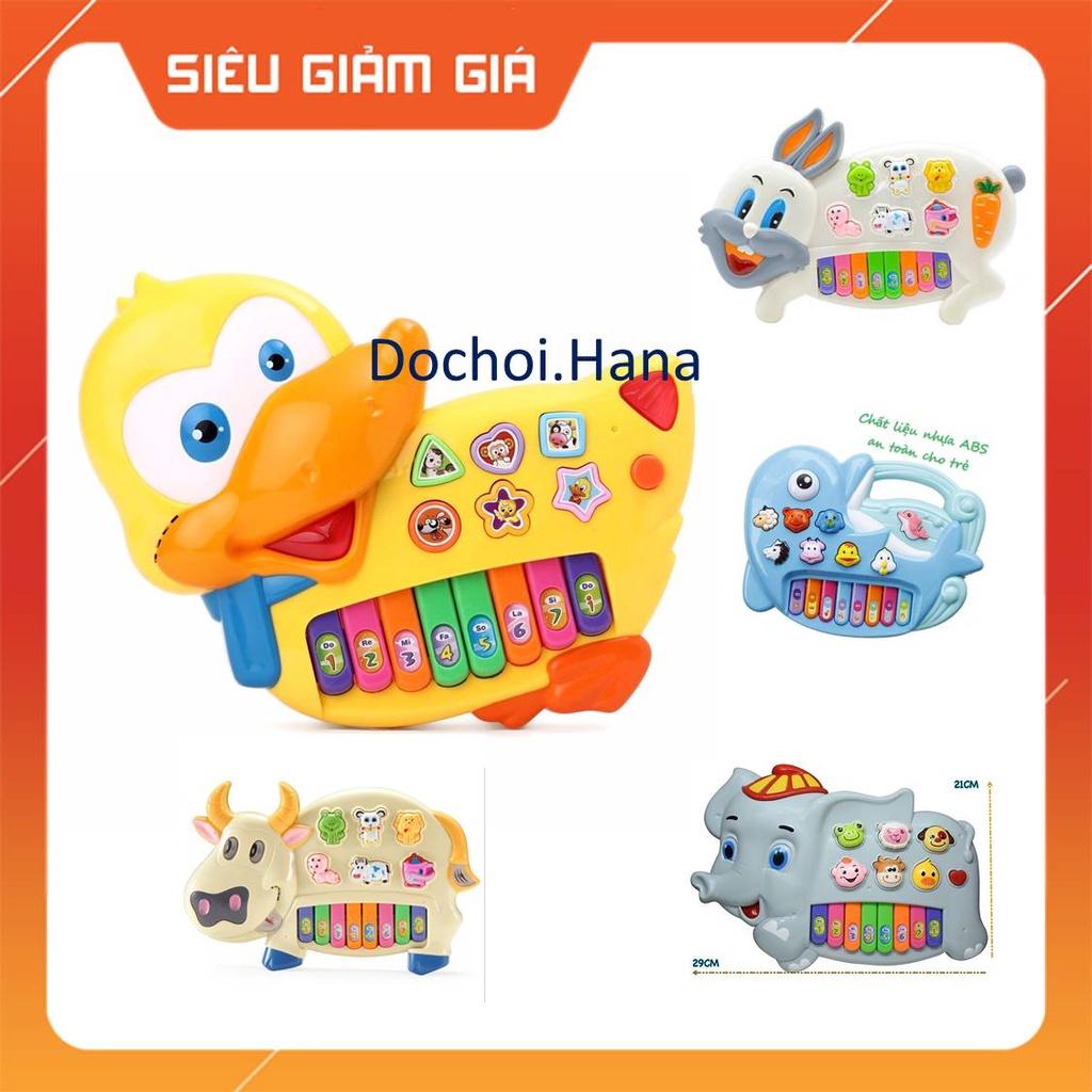 Đồ Chơi Đàn Piano Cho Bé HCM Hình dáng màu sắc đẹp, Âm thanh hay,nhiều chế độ, Có đèn sáng, quà tặng bé yêu.