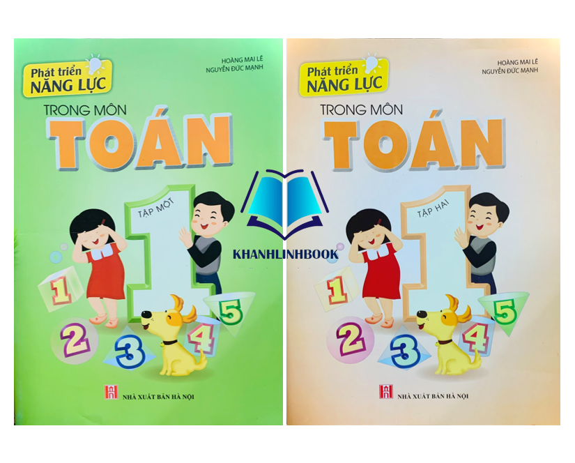 Sách - Combo Phát triển năng lực trong môn Toán lớp 1 (T1 + T2)