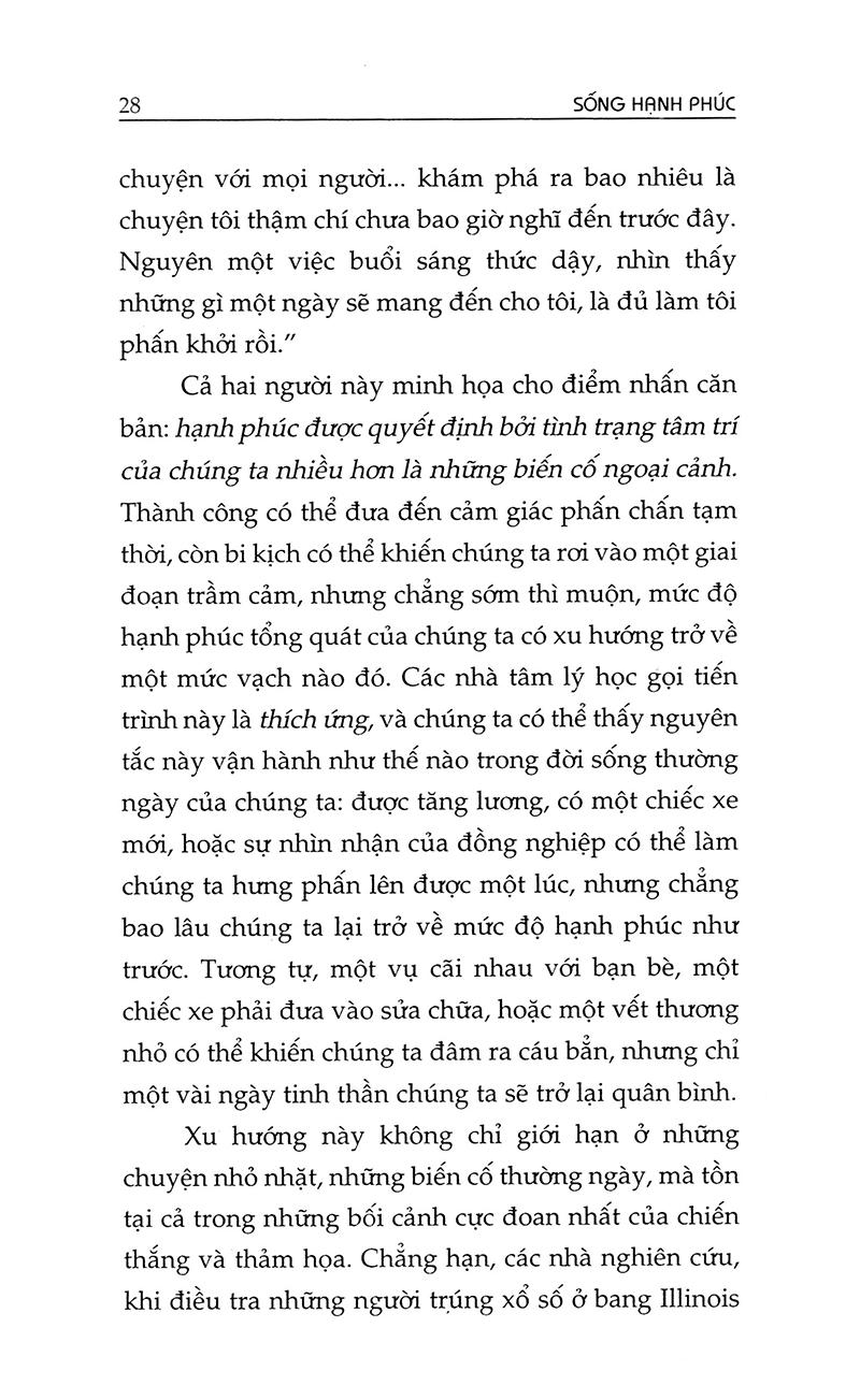 Sách Sống Hạnh Phúc - Cẩm Nang Cho Cuộc Sống (Tái Bản 2020)