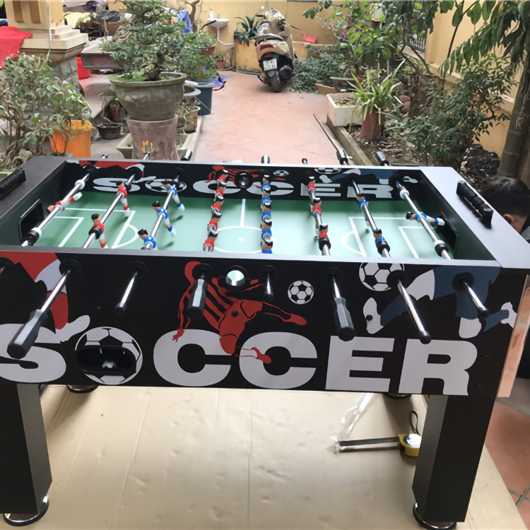 Bàn Bi Lắc Bóng Đá Cỡ Lớn 1,4m Harvard Sport JX 101X Thi Đấu, Banh Bàn Foosball 1m4 Gia Đình Văn Phòng Kinh Doanh Hanana