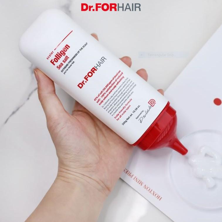 Bộ Dầu Gội Tẩy Tế Bào Chết Dr.FORHAIR/Dr For Hair Sạch Gàu, Giảm Rụng Tóc Và Kích Mọc Tóc