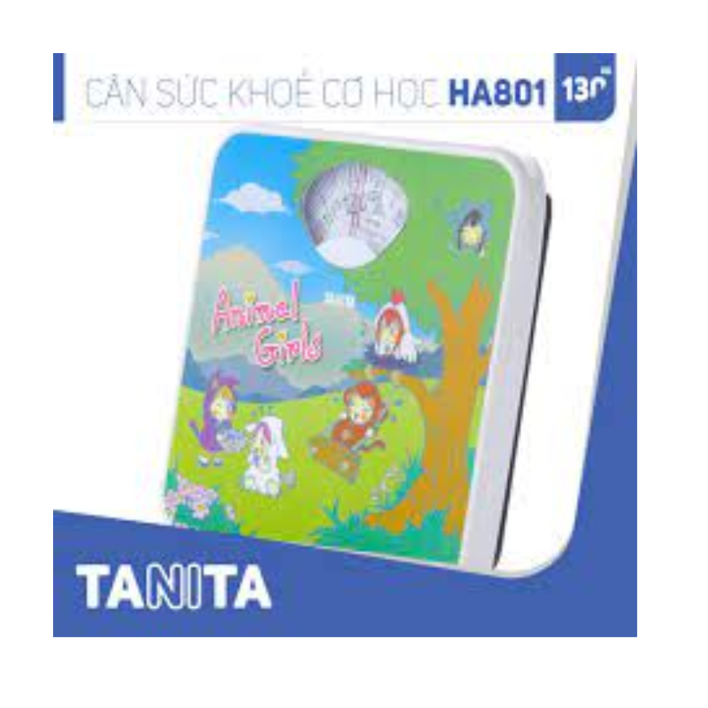 Cân sức khỏe TANITA HA801, cân tối đa 130kg, cân cơ học, chính hãng Nhật Bản, nhiều màu lựa chọn
