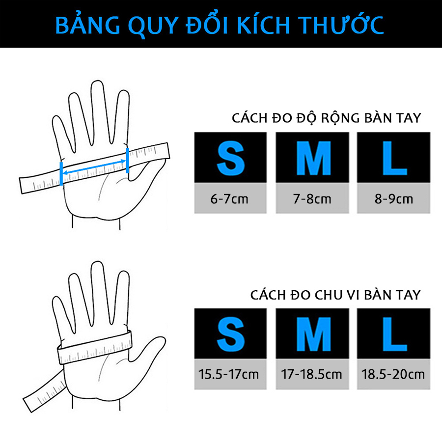 Găng tay tập gym nam nữ chính hãng Aolikes chống chai tay cực tốt
