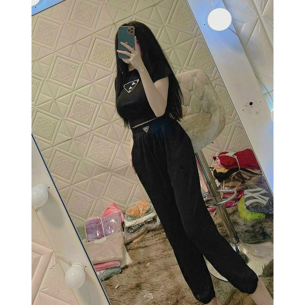Sét thể thao tay ngắn siêu cute kèm hình thật