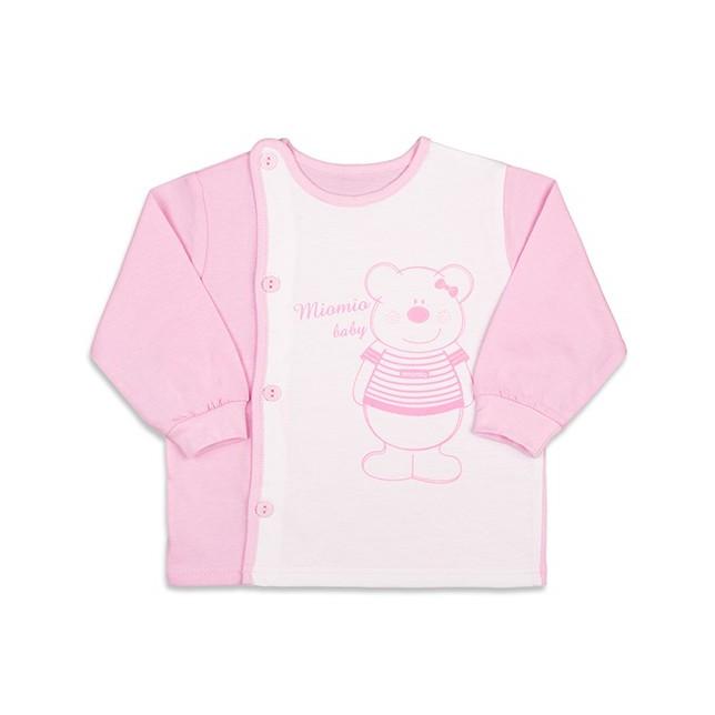 Áo bác sĩ tay dài Teddy Trắng-Miomio