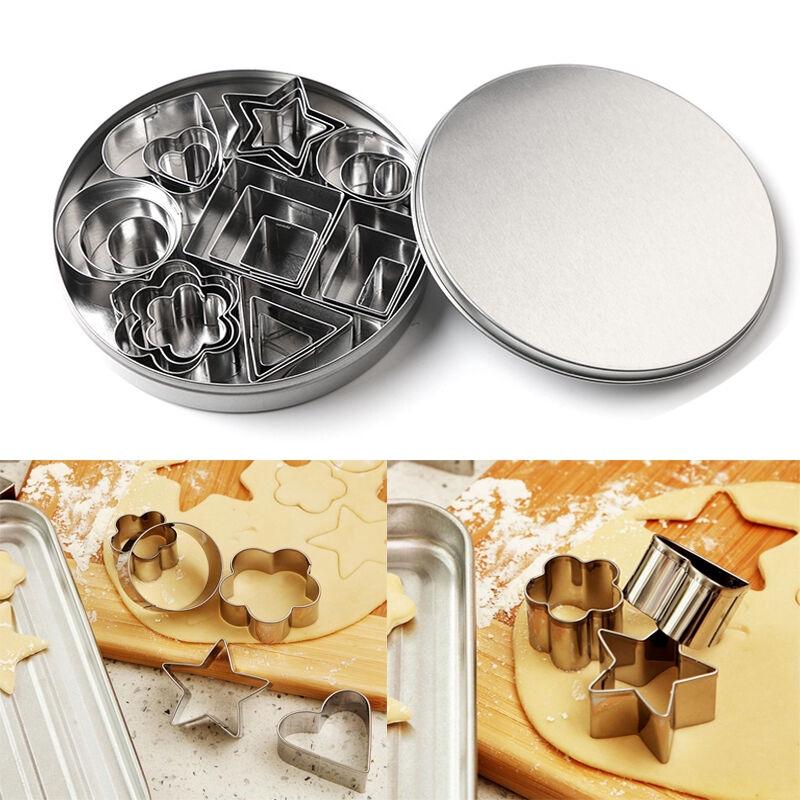 Bộ Khuôn Cắt Bánh Quy Bằng Thép Không Gỉ