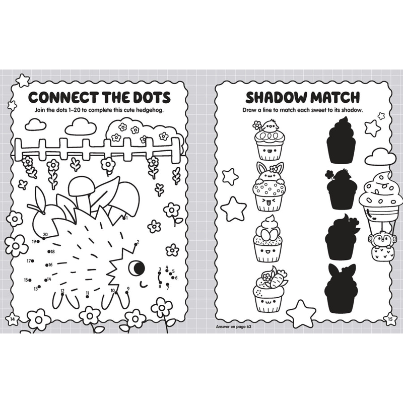 Sách 100% Cute - Mega Colouring Book