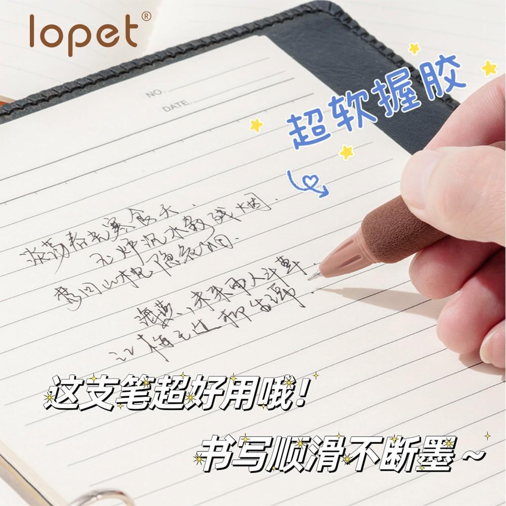 Bút bi nước lopet phong cách cổ điển coffeee soft bread - mực đen - but001