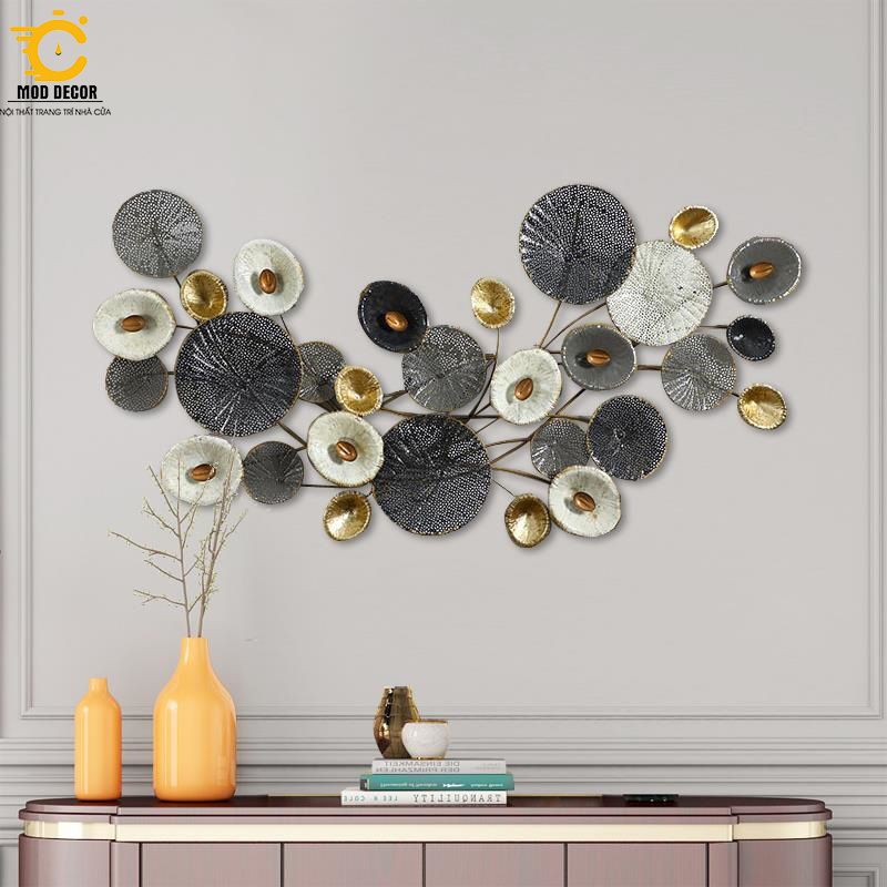 Tranh sắt treo tường trang trí MOD Decor, phong cách Bắc Âu nghệ thuật Lianzhang JJT mã 2015