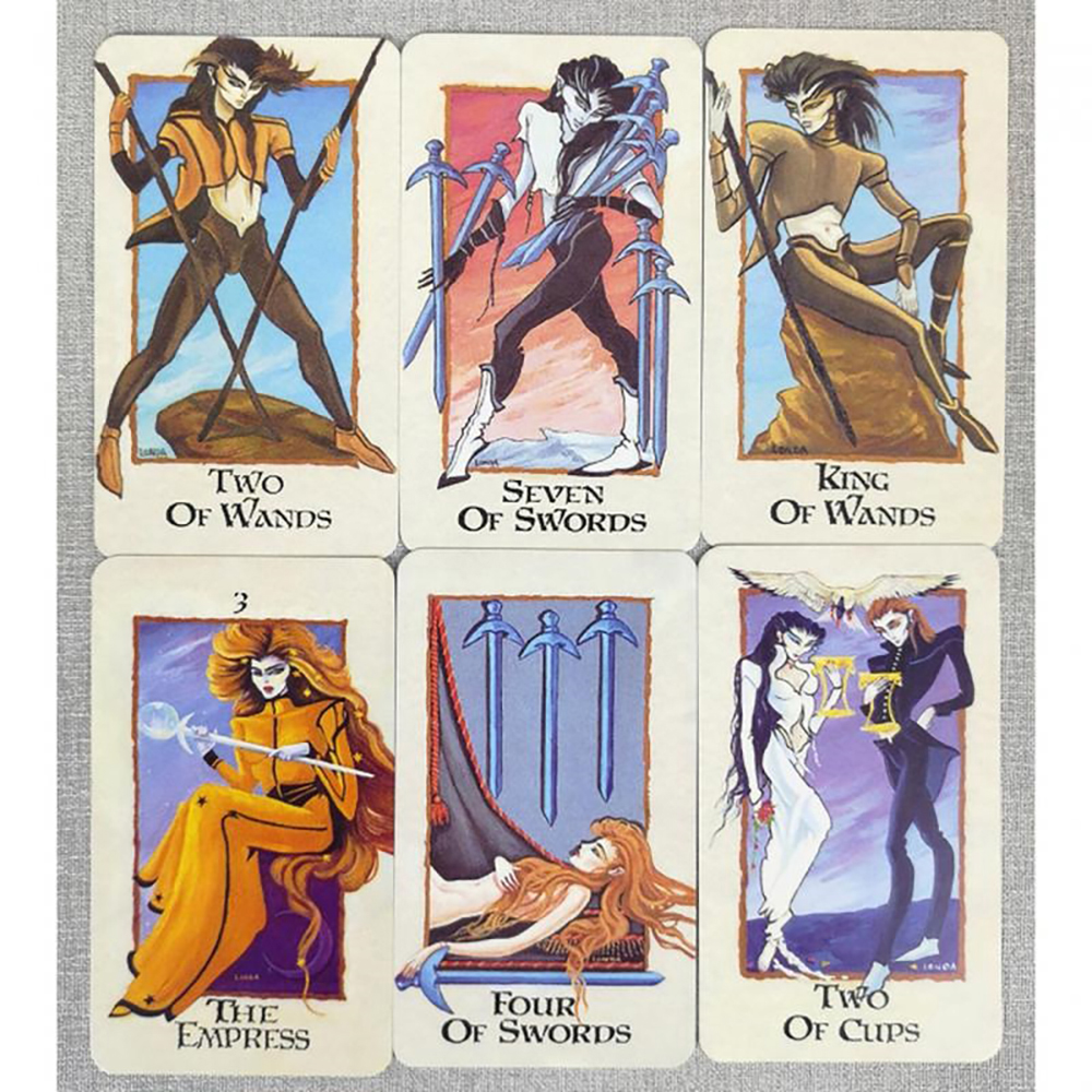 Bài Tarot Tặng Đá Đẹp Londa 78 Lá Bài Size Gốc Tặng Đá Thanh Tẩy